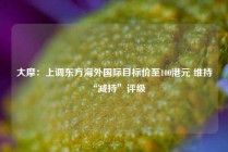 大摩：上调东方海外国际目标价至100港元 维持“减持”评级