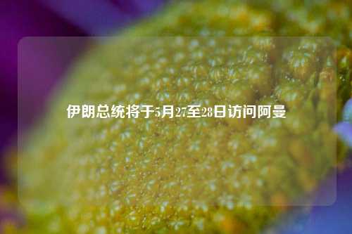 伊朗总统将于5月27至28日访问阿曼  第1张